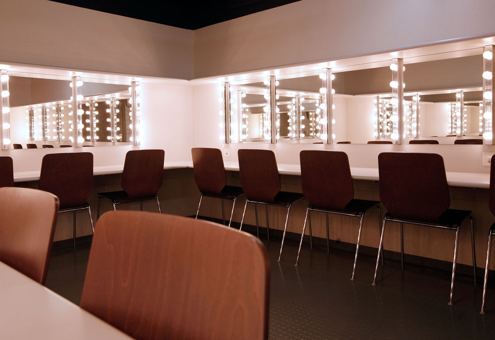 Artists’ dressing rooms