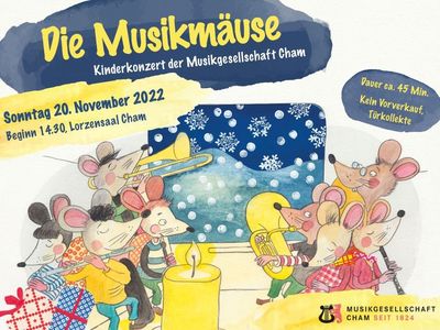 Kinderkonzert Die Musikmäuse - Musikgesellschaft Cham