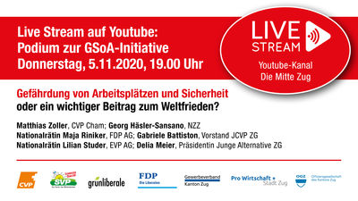 Podium zur GSoA-Initiative