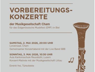 Vorbereitungskonzert Musikgesellschaft Cham